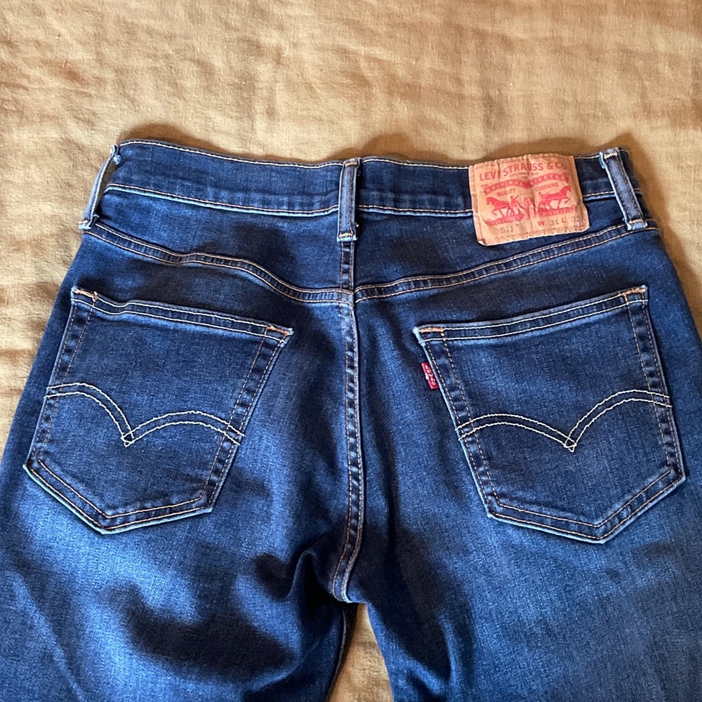 Levi's 511 Dark Blue Denim Jeans